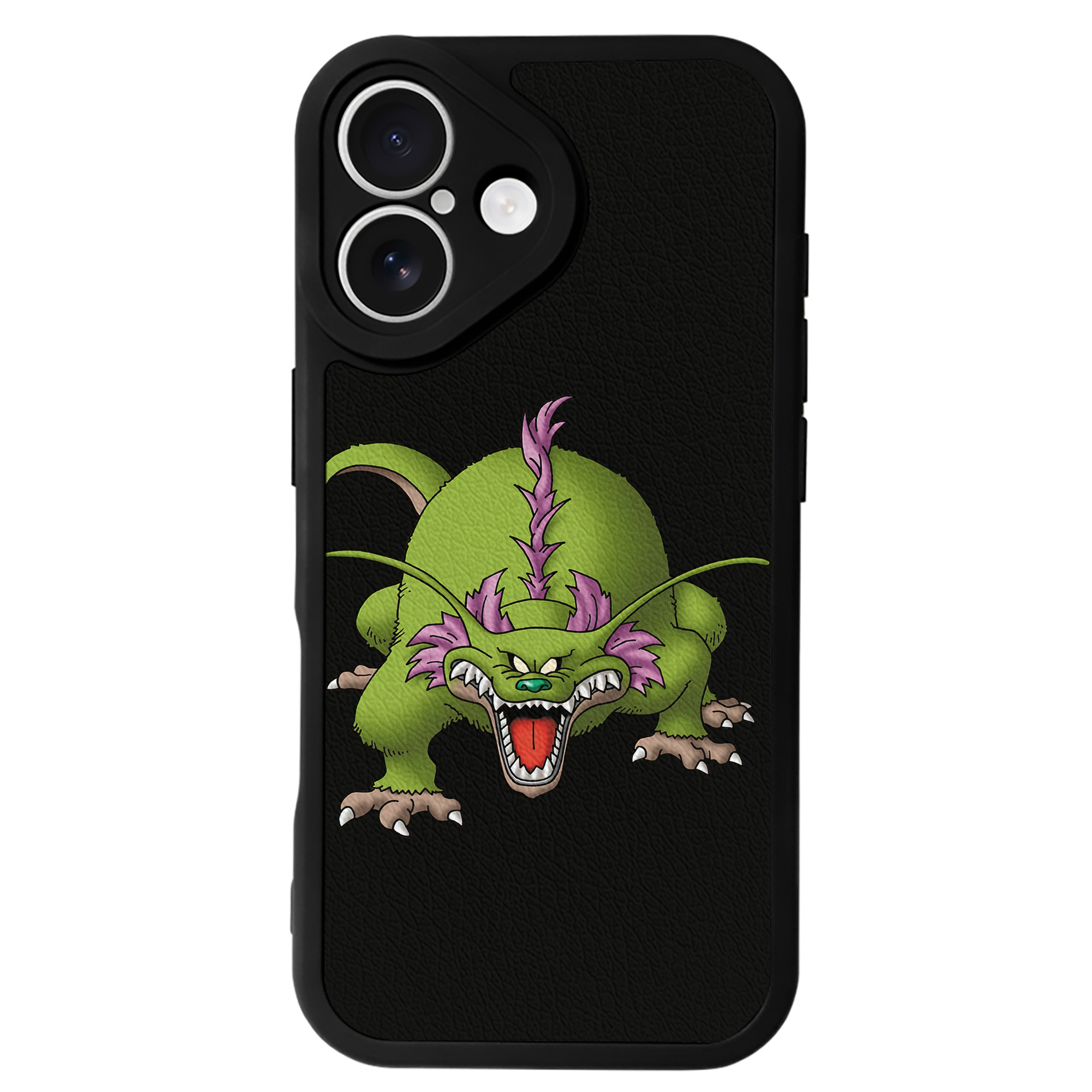 （画像用） ドラゴンクエスト Doragon Kuesuto Dragon Quest 【iPhone 16シリーズ対応】シリコンスマホケース（レザー調） 材質：シリコン